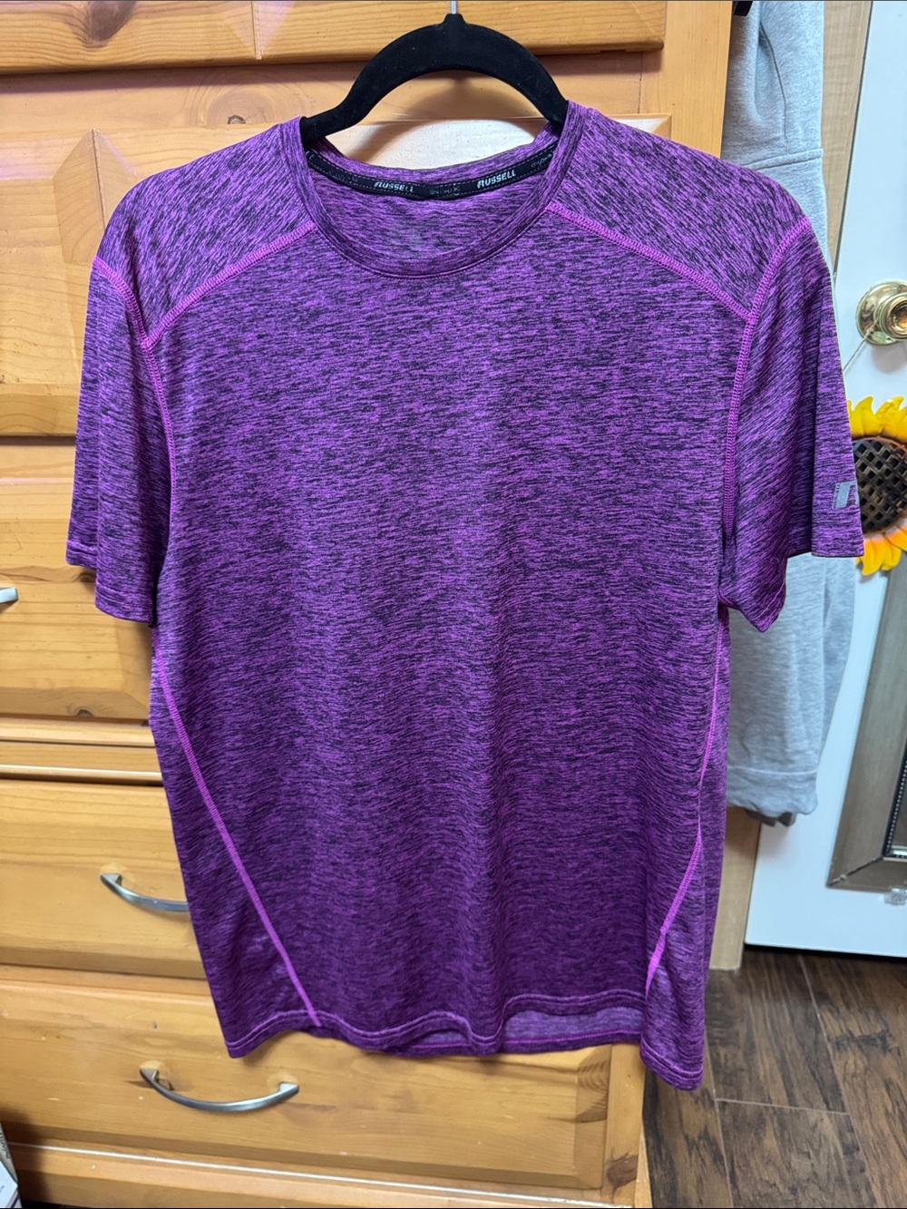 Russell Athletic Men’s Purple Heather Performance T-Shirt